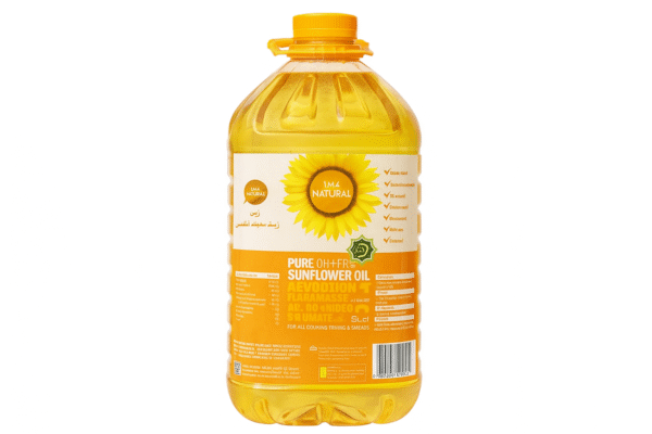 NATURAL SUNFLOWER OIL 5L