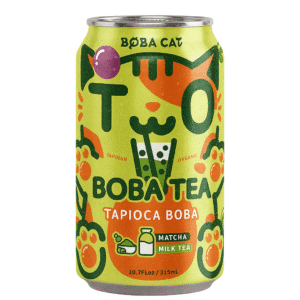 Boba Cat Matcha Tea