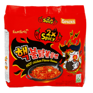 Samyang 2x spicy Ramen Noodles 5pack
