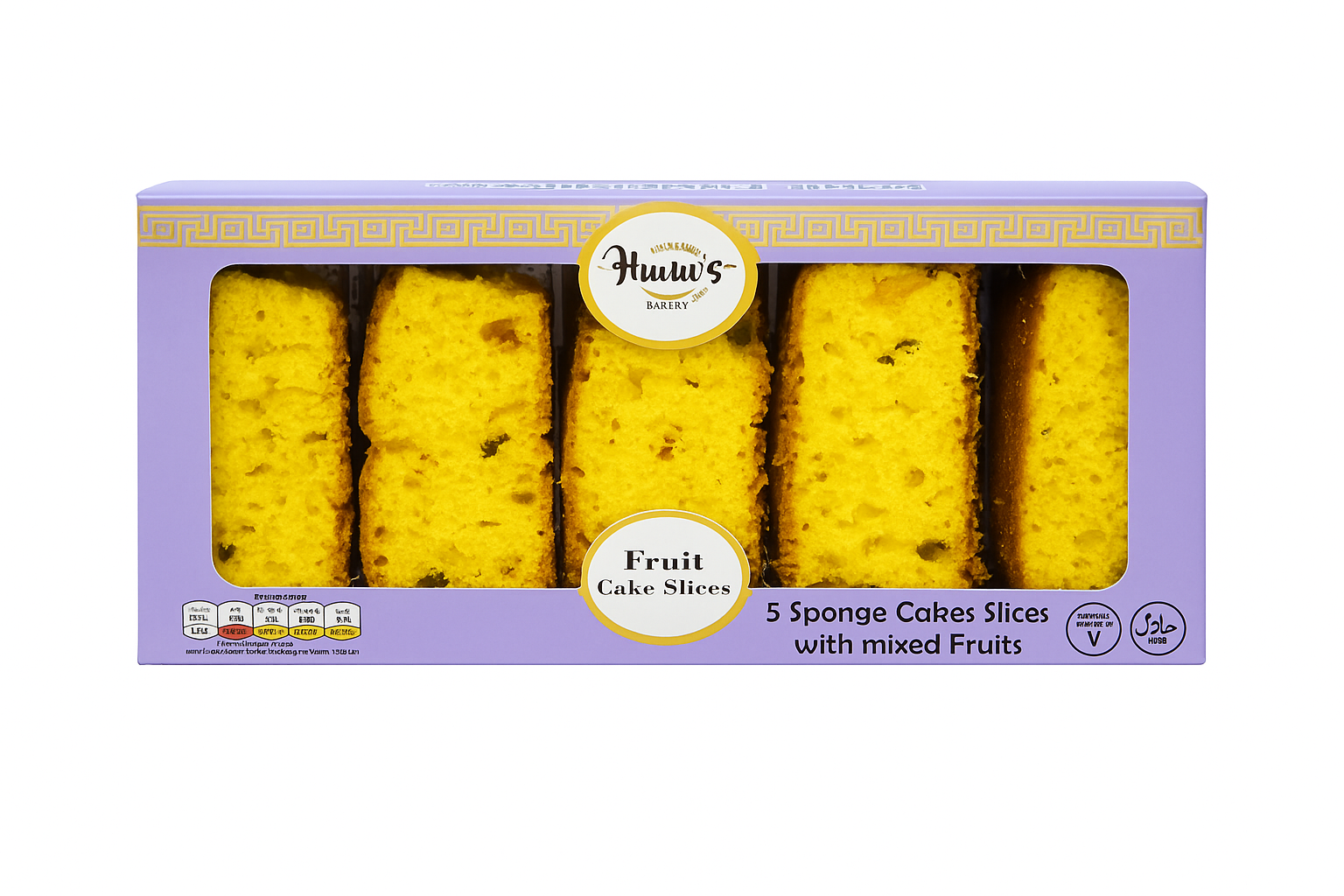 Humis Fruit Cake Slices