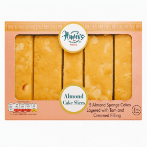 HUMIS ALMOND CAKE SLICE