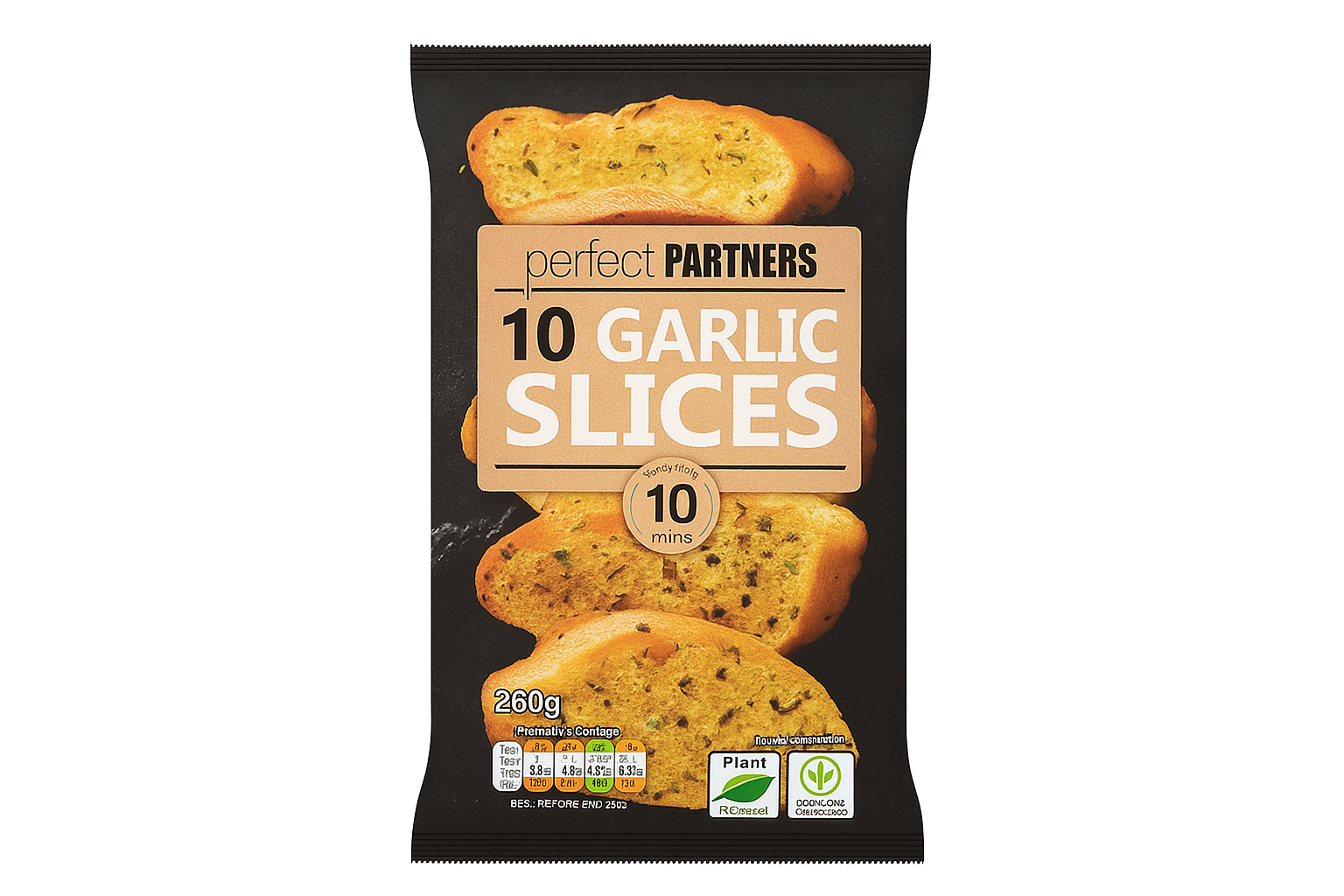 GARLIC BREAD SLICES 10