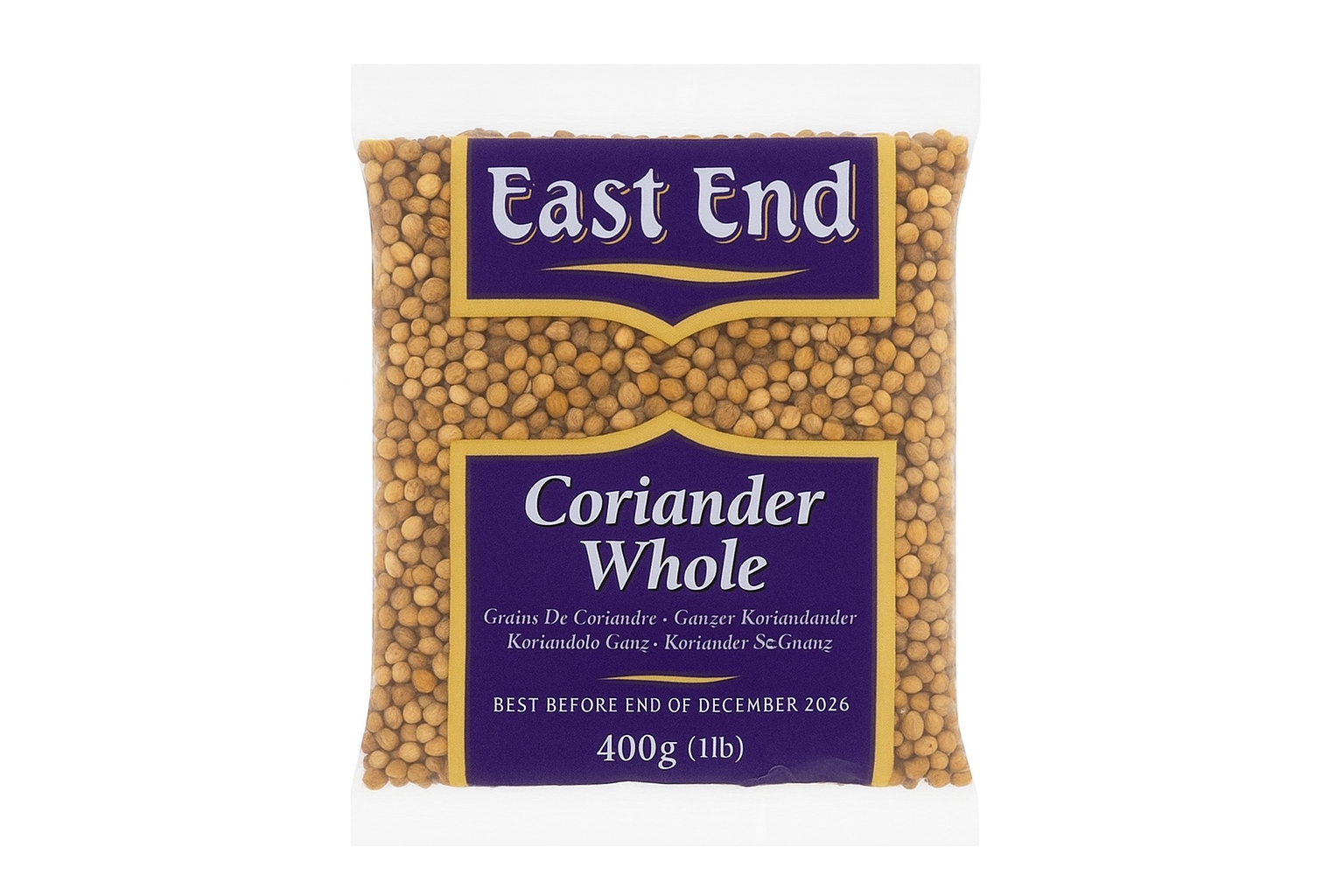 East End Coriander Whole 400g
