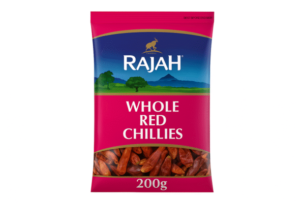Rajah Whole Red Chillies 200g