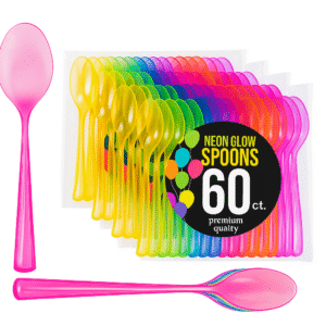 60 Plastic Spoons