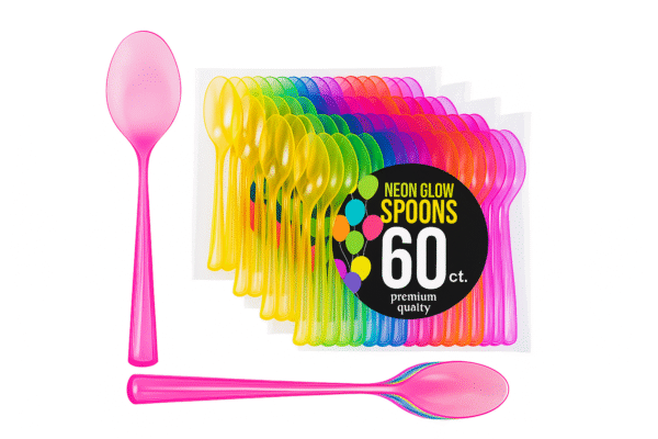 60 Plastic Spoons