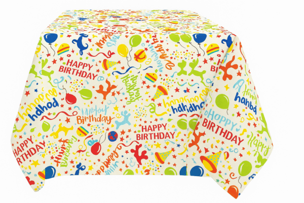 Birthday Table Cloth