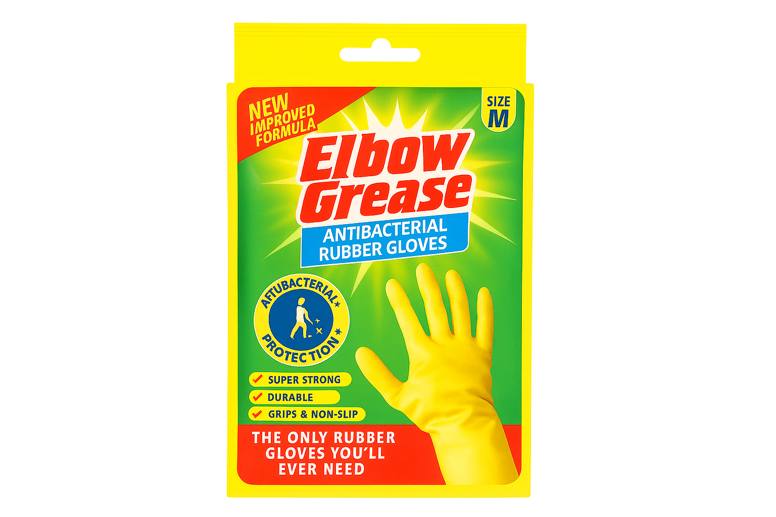 Elbow Grease Gloves Medium Size
