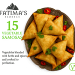 Fatima Veg 15 Samosas