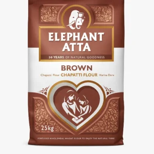 Elephant Atta 25Kg Brown