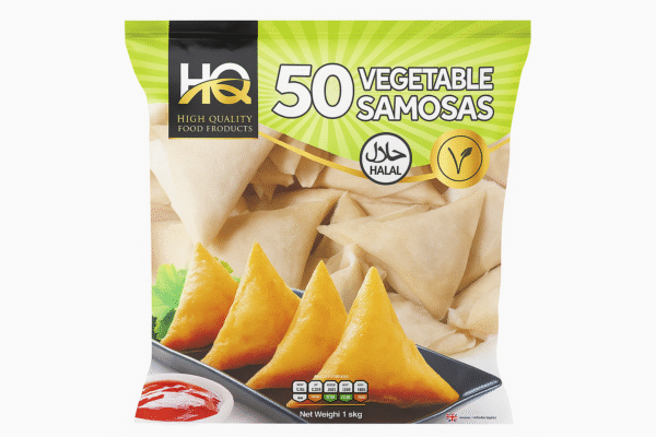 VEGETABLE SAMOSAS (50)
