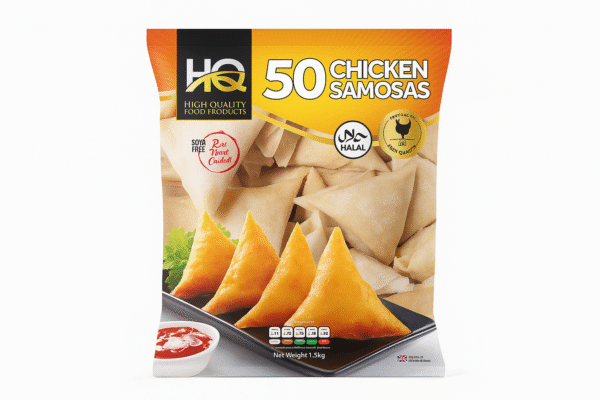 CHICKEN SAMOSAS (50)