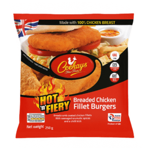 Hot&Fiery Fillet Burgers 700g