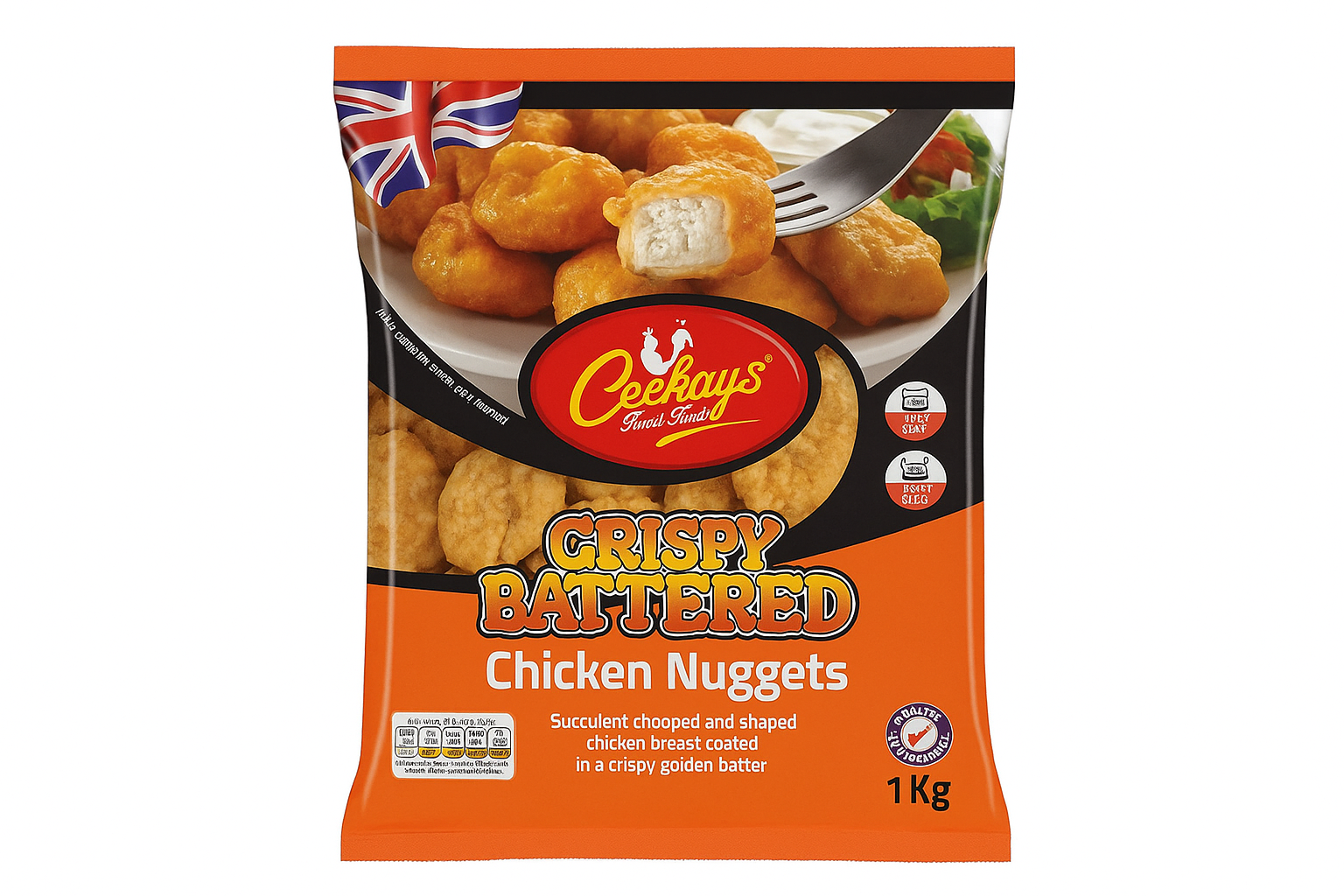 Ceekays Battered Nuggets 1Kg