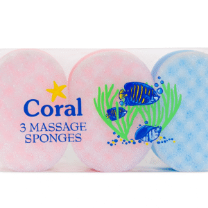 CORAL 3 MASSAGE SPONGES
