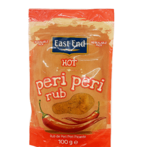 East End Hot Peri-Peri Rub 100g