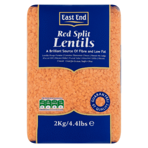 East End Red Split Lentils 2Kg