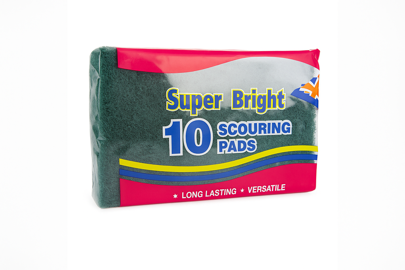 SUPER BRIGHT 10 SCOURING PADS