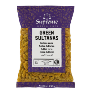 SUPREME GREEN SULTANA 250G