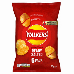 Walkers Ready Salted 6 Pack