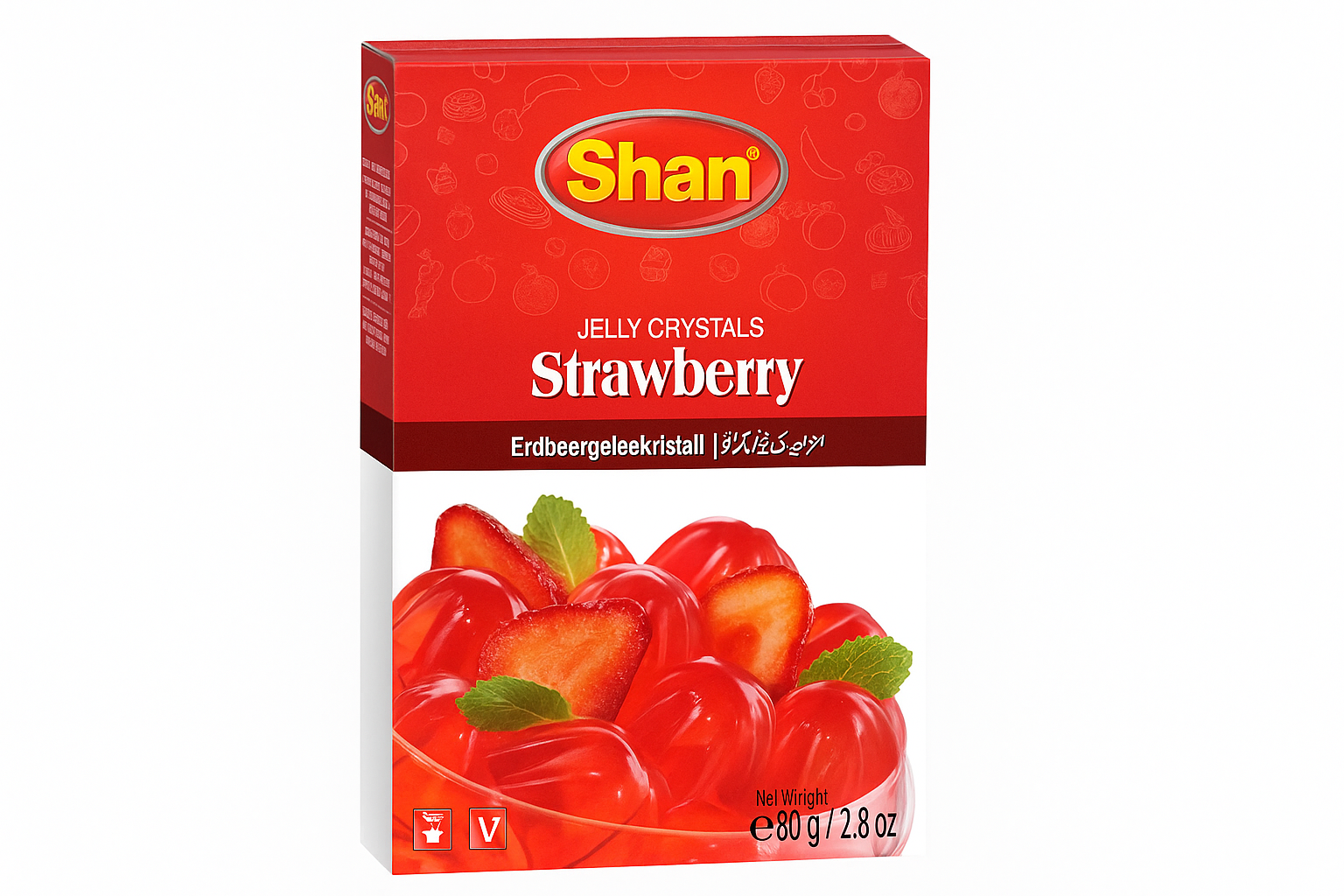 Shan Strawberry Jelly Crystals