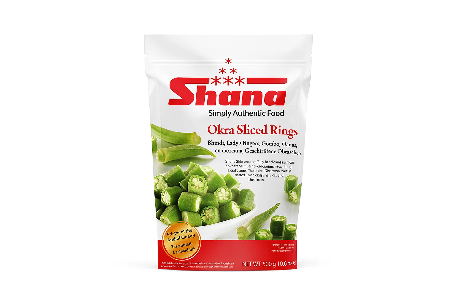 Shana Sliced Okra Rings