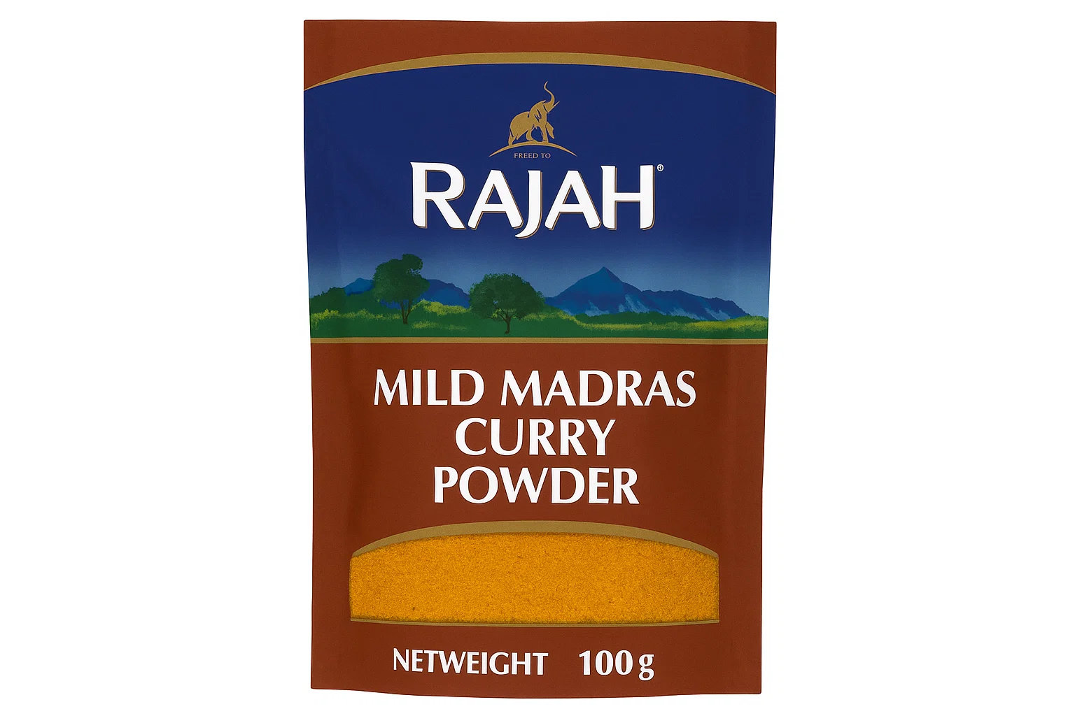 Rajah Mild Madras Curry Powder 100g