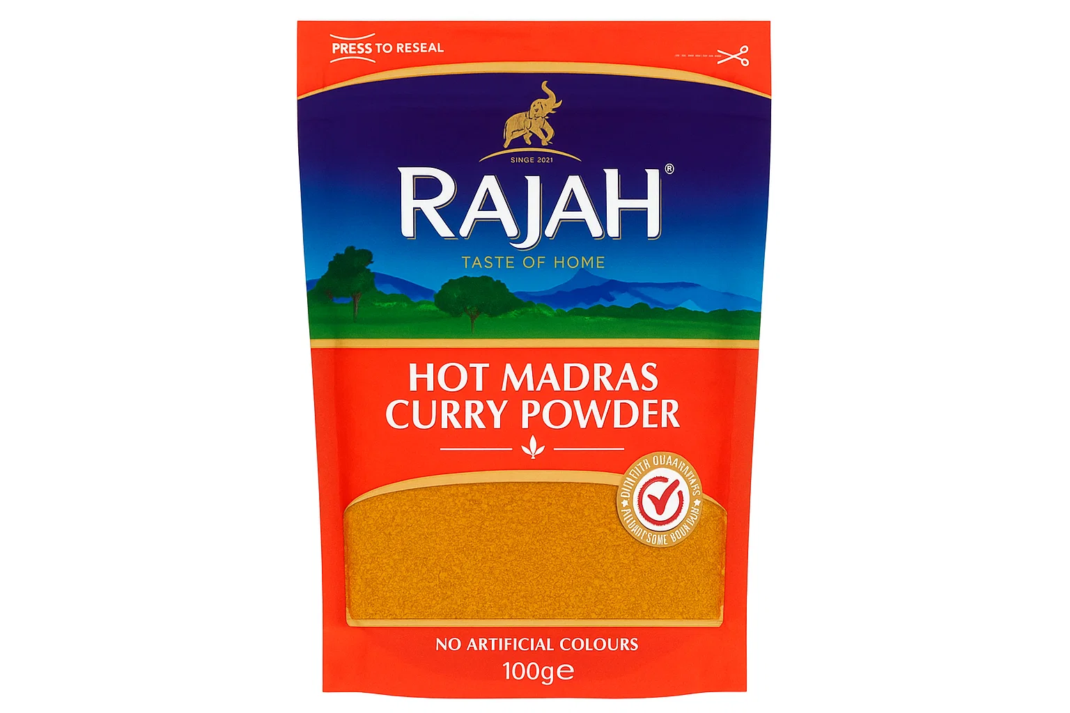 Rajah Hot Curry Powder 100g