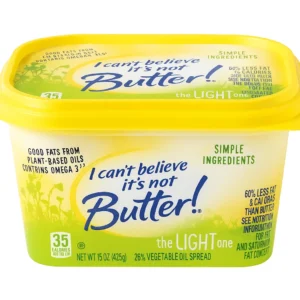 I cant Believe its Not Butter