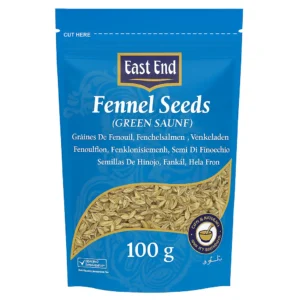 East End Ground Fennel Seeds 100g pack