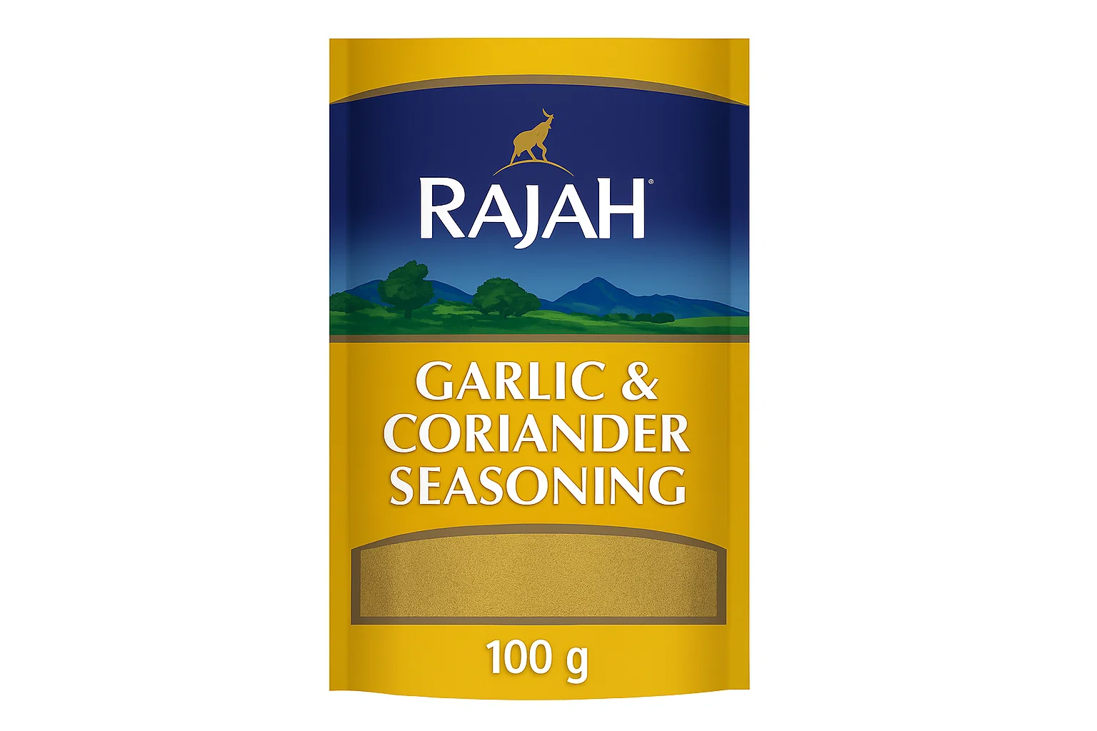 Rajah Garlic and Coriander Seasoning 100g pack