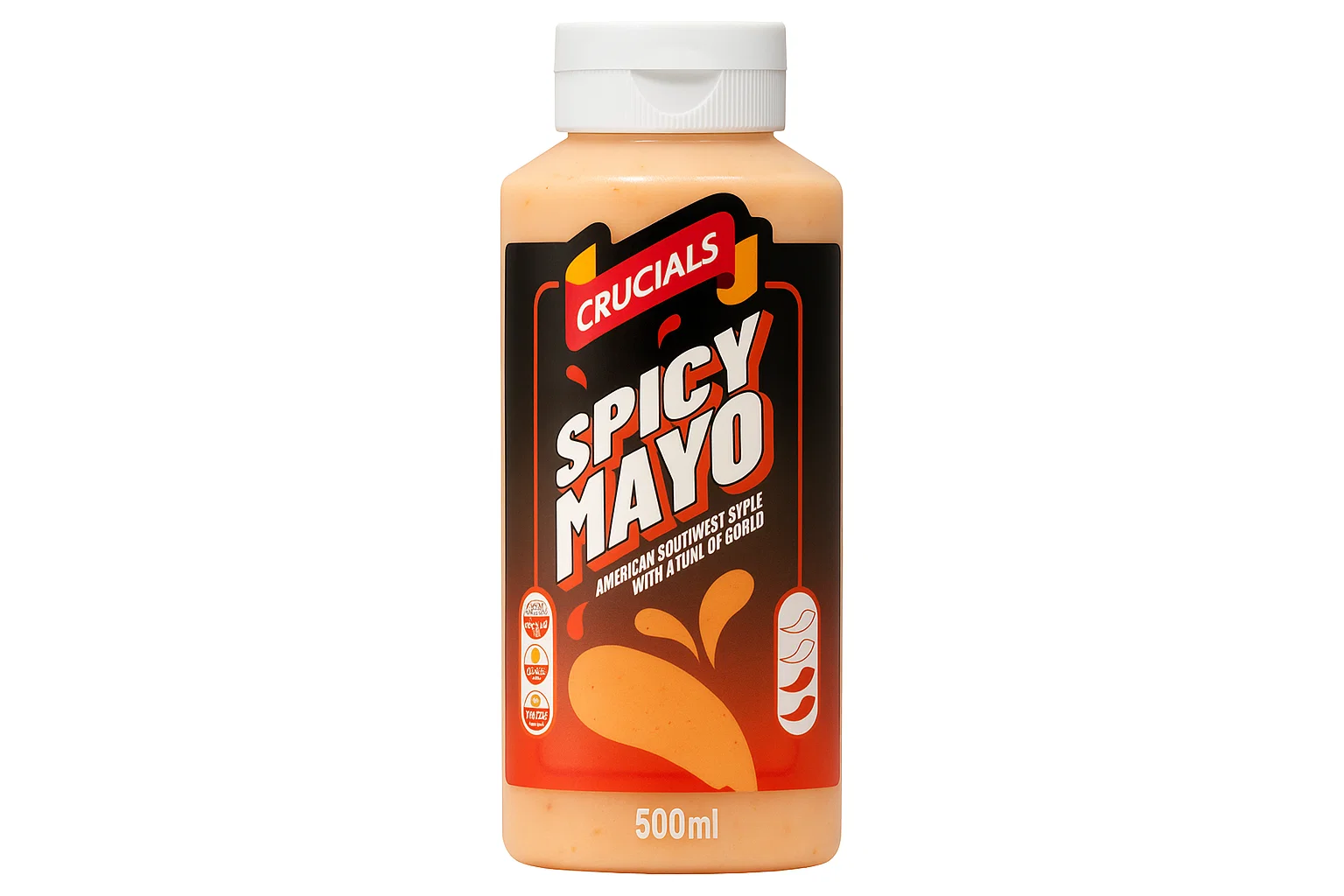 Heera Spicy Mayo bottle