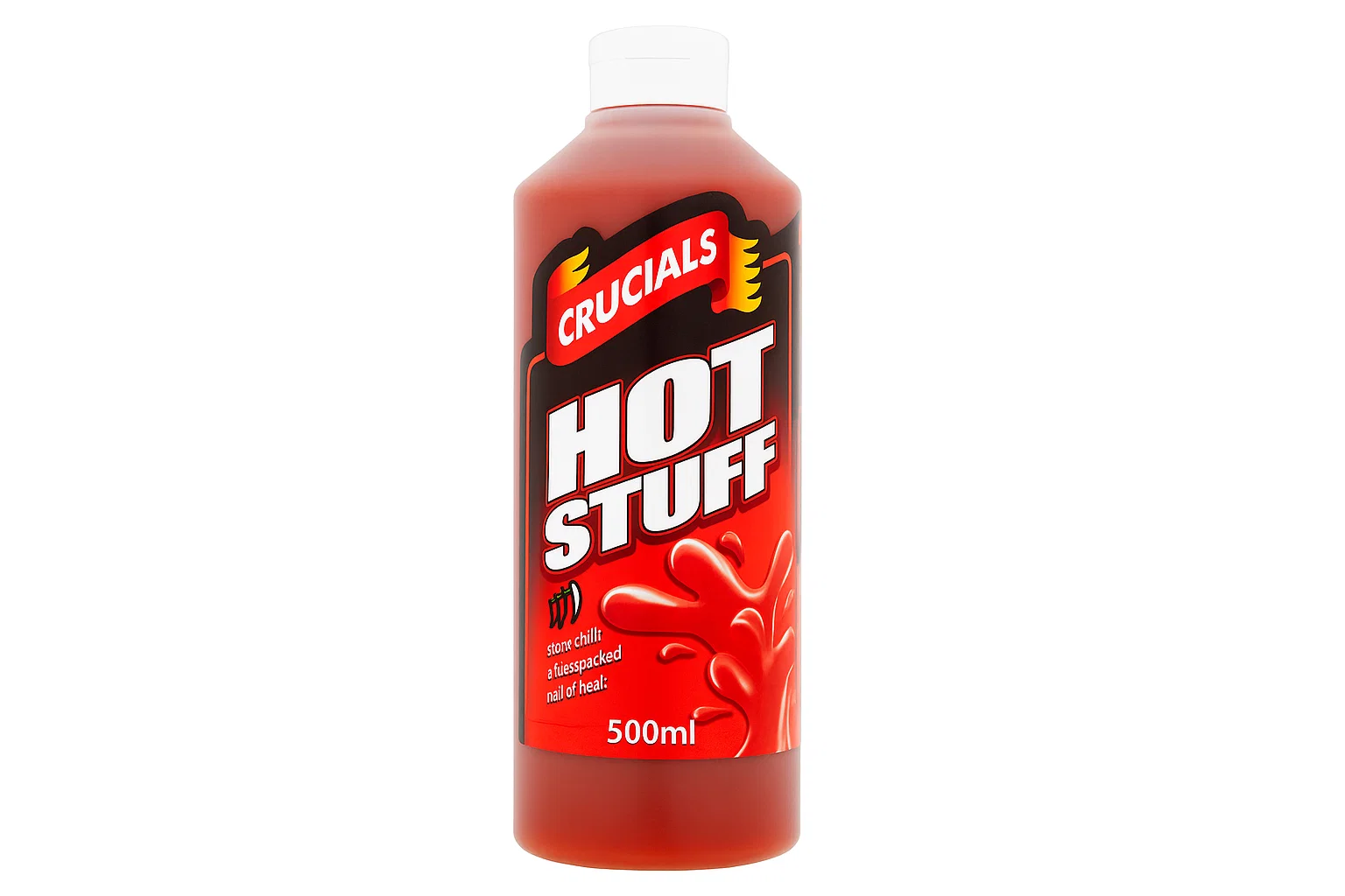 Crucials Hot Stuff 500ml bottle