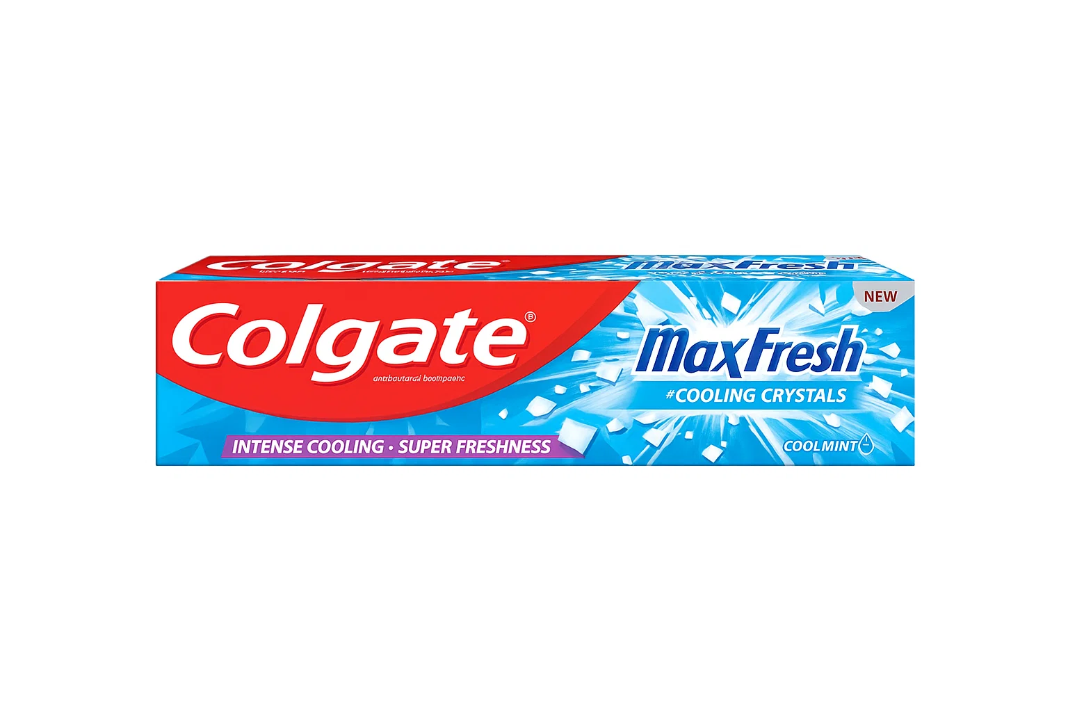Colgate MaxFresh Mint toothpaste tube