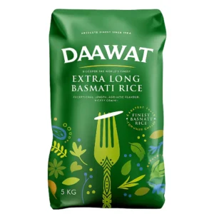 Daawat Extra Long Basmati Rice 5Kg bag