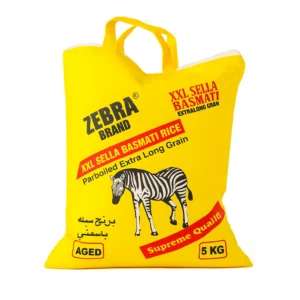 Zebra Sella Basmati Rice 5Kg
