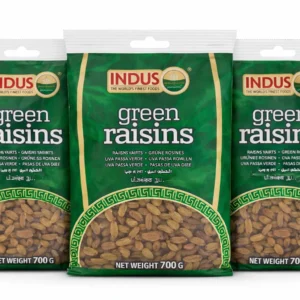 Indus Green Sultana 700 G – Premium Succulent Green Raisins for Baking and Snacking from Ambas Foods