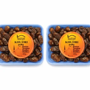 Madinah Delight Khudri Dates – Premium Dark Saudi Dates for Snacking and Baking from Ambas Foods