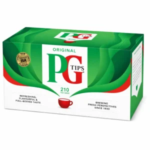 PG Tips - 210 Teabags – Large Bulk Pack of Pyramid Black Tea Bags from Ambas Foods