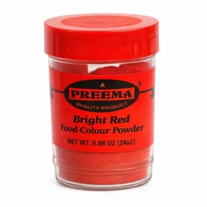 Preema bright red food colouring – Concentrated Professional Liquid Dye for Baking and Desserts from Ambas Foods