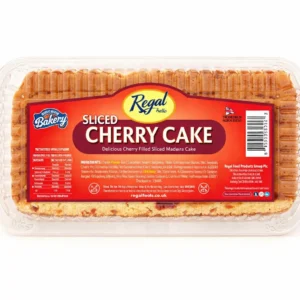 Regal Sliced Cherry Cake – Moist Golden Sponge with Glacé Cherries from Ambas Foods