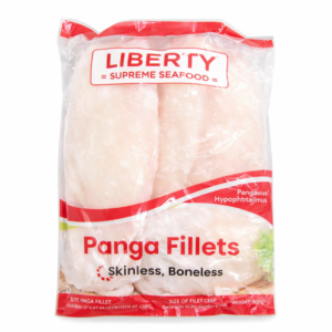 LIBERTY Panga Fillet 800 G – Premium, Skinless & Boneless White Fish from Ambas Foods