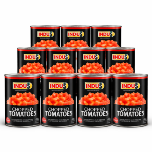 Indus Chopped Tomatoes Tray – Premium, Rich & Fresh Chopped Tomatoes from Ambas Foods