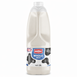 MULLER Whole Milk 2 L – Fresh, Creamy & Healthy Full Fat Milk from Ambas Foods