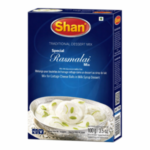 Shan Rasmalai Mix – Premium, Spongy & Aromatic Dessert Mix from Ambas Foods