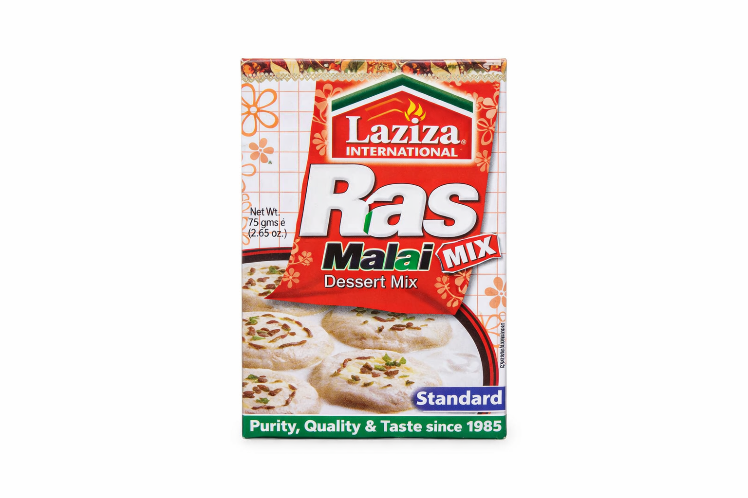 Laziza Rasmalai Dessert Mix – Premium, Spongy & Aromatic Sweet Mix from Ambas Foods