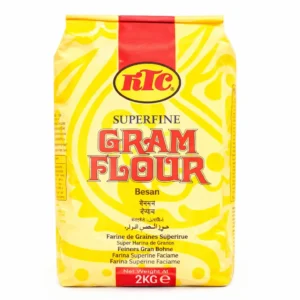 KTC GRAM FLOUR 2KG – Pure Chickpea Besan Flour from Ambas Foods