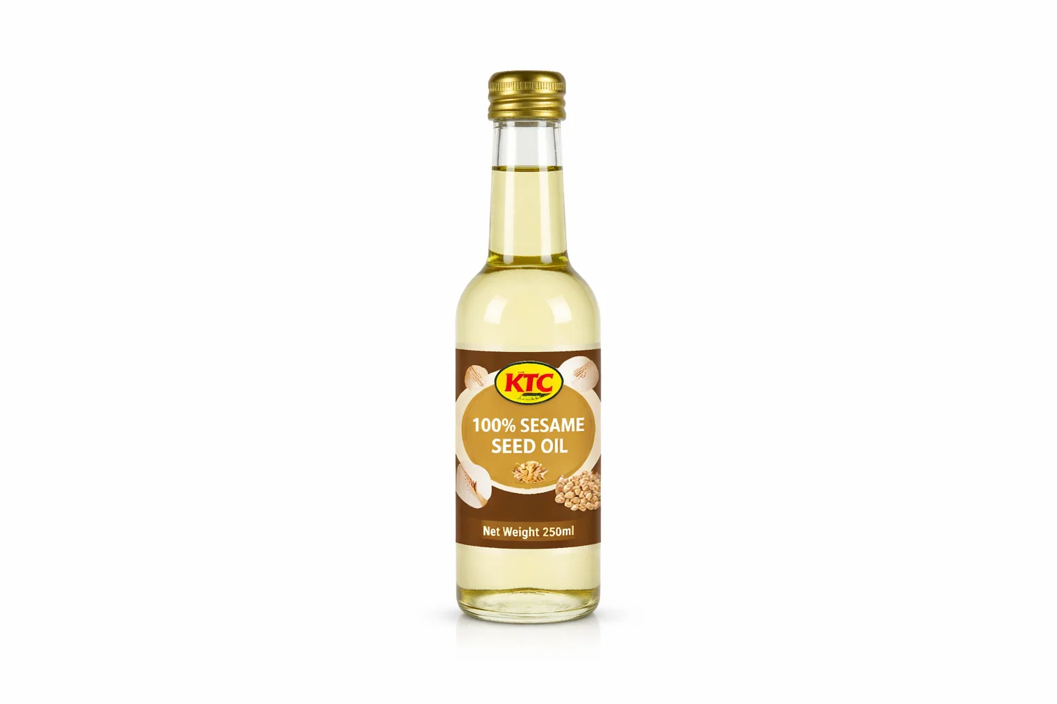 KTC Sesame Seed Oil 250ml – Fragrant, Toasted & Authentic Finishing Oil from Ambas Foods