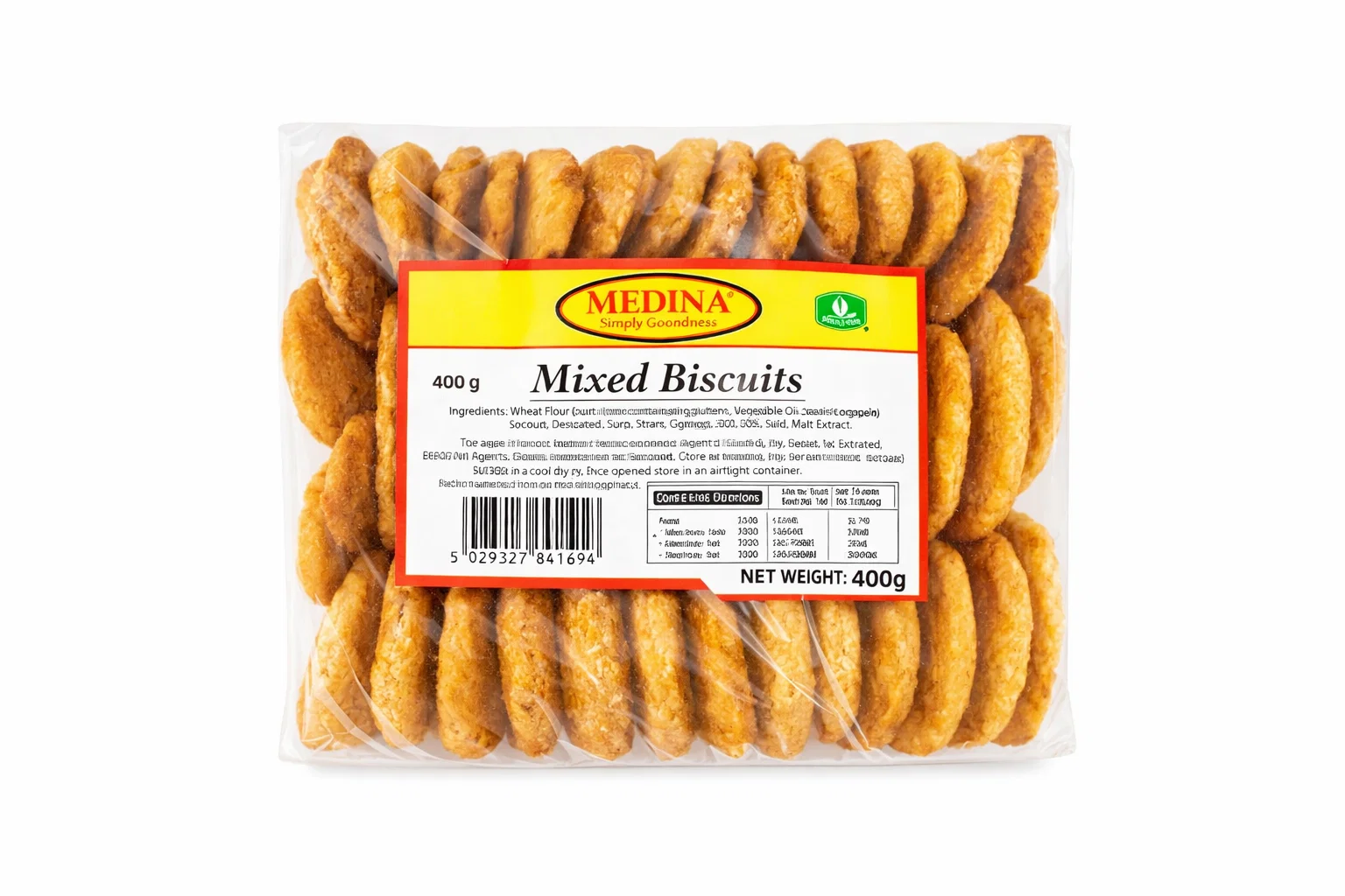 MEDINA MIXED BISCUITS 400G – Premium Assortment of Sweet and Savory Biscuits from Ambas Foods